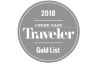 An icon for the 2018 Conde Nast Traveler Gold List