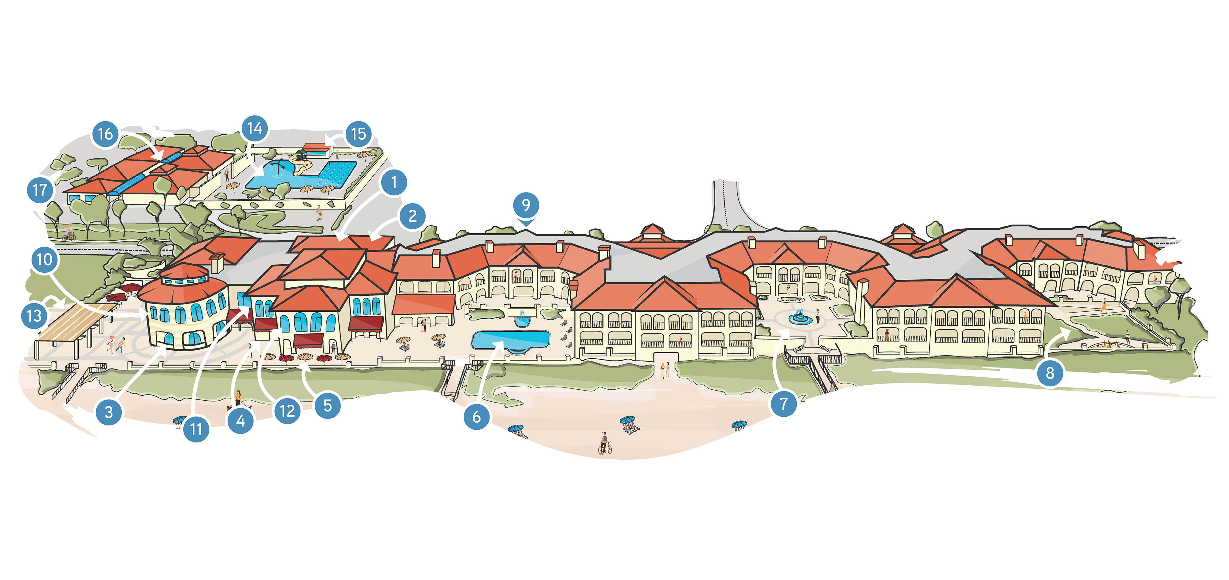 Lodge Resort Map