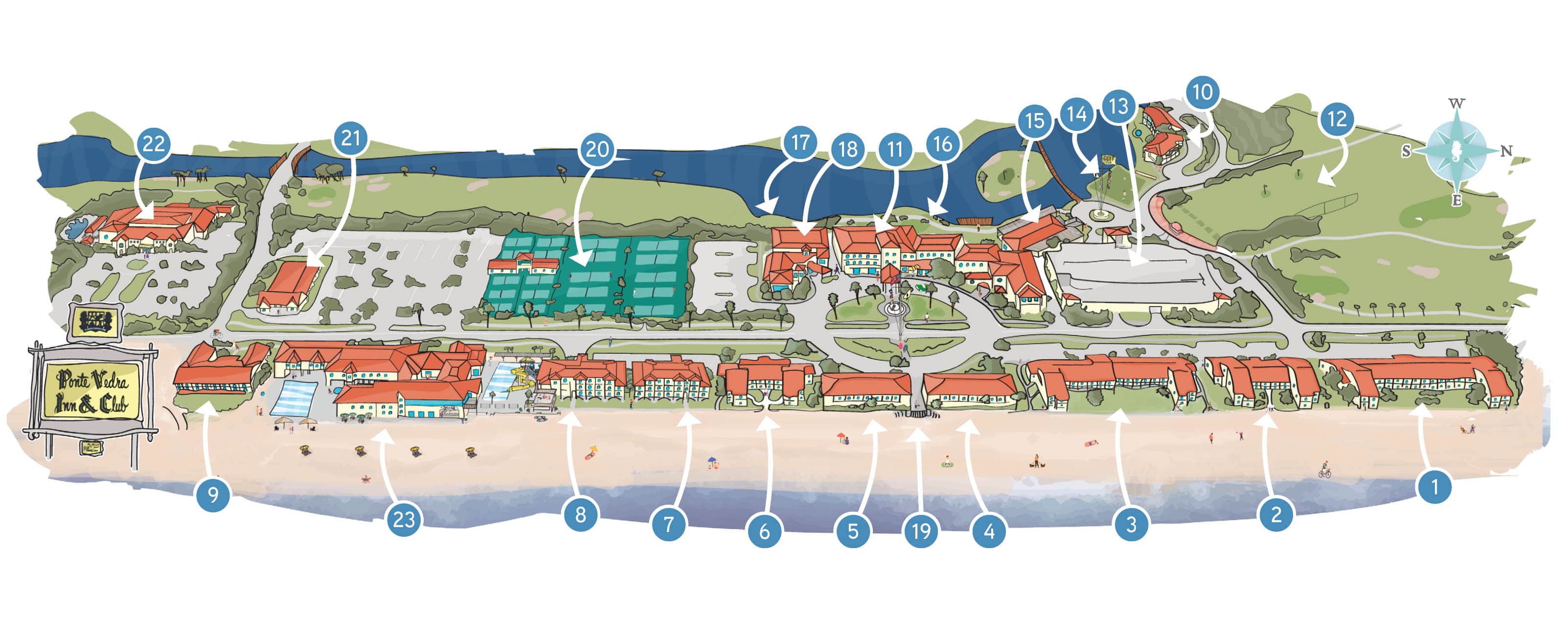 Lodge Resort Map