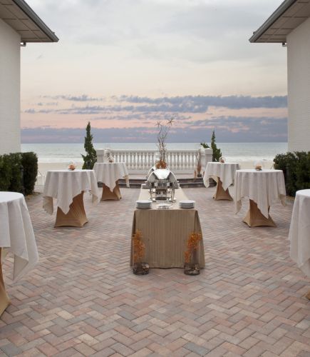 Oceanfront Courtyard Reception