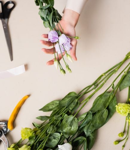 Flower workshop for mother's day
