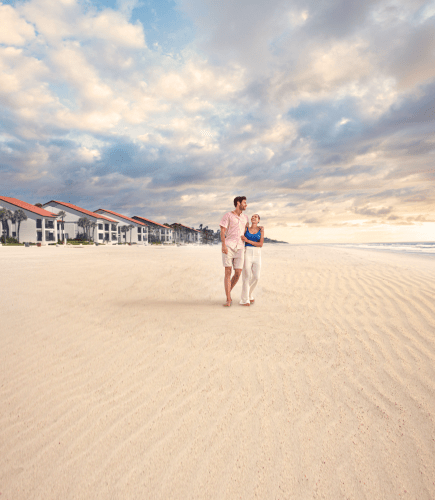 Guests on Ponte Vedra Beach