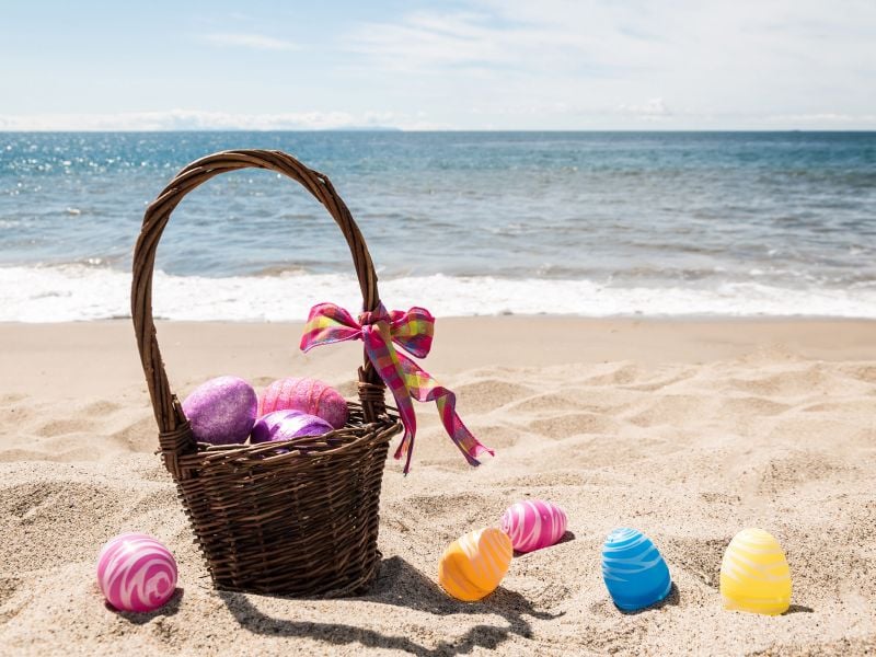 Easter Basket Beach