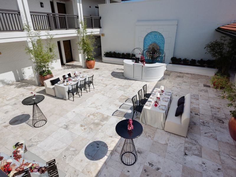 Rooftop Courtyard