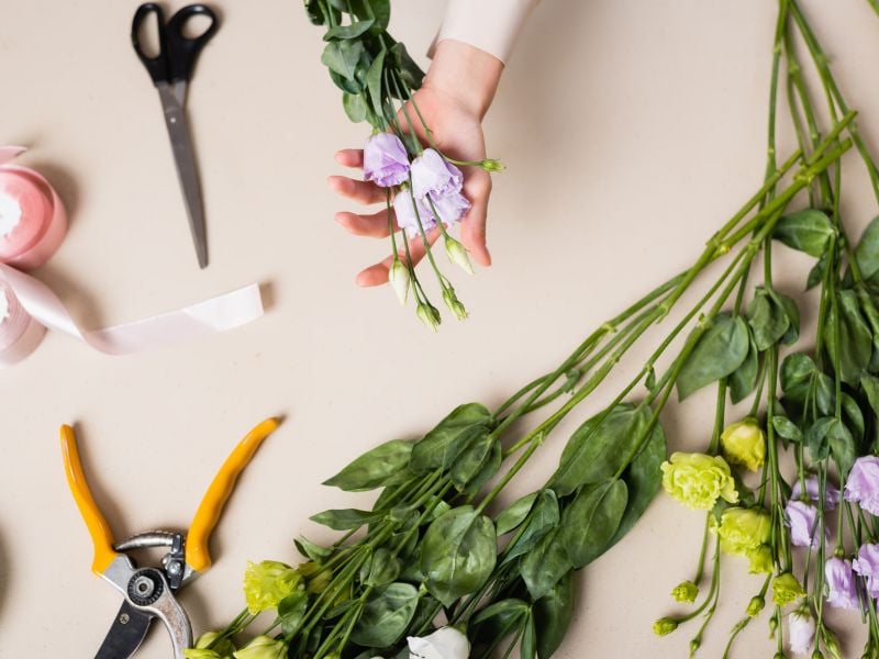 Flower workshop for mother's day