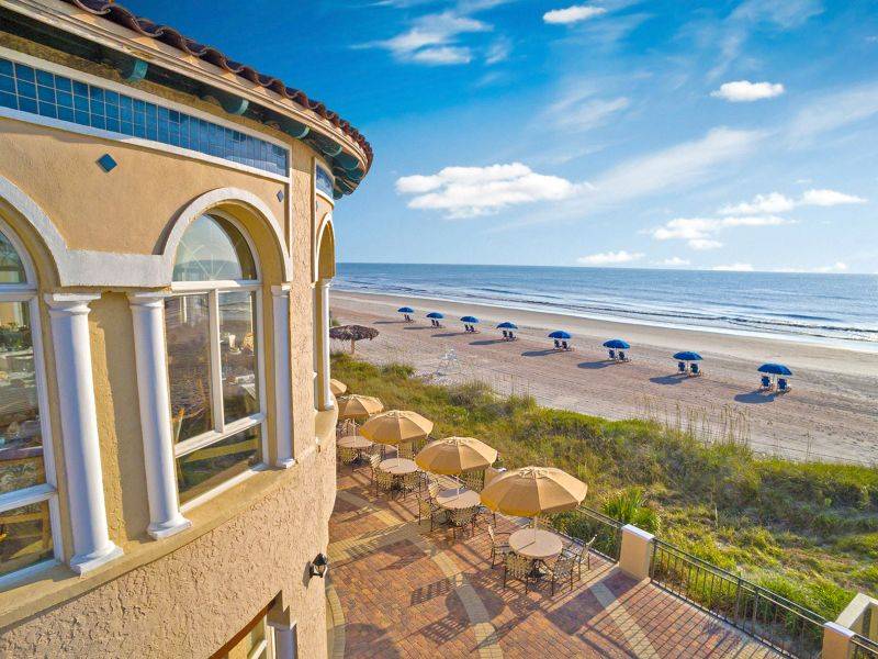 The beach at The Lodge & Club