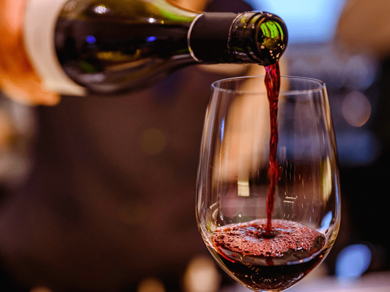 Red Wine Pour