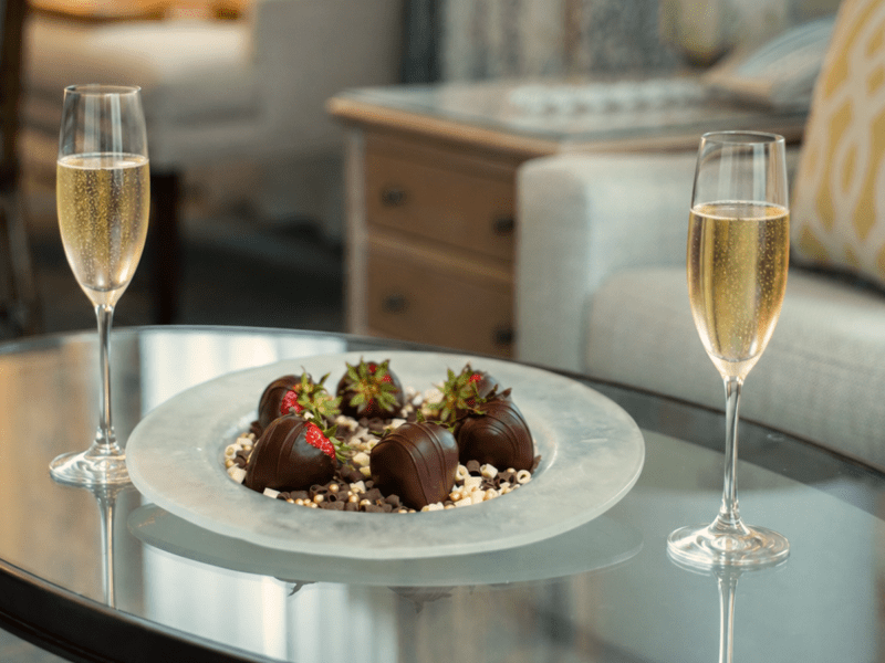 Champagne and Strawberries