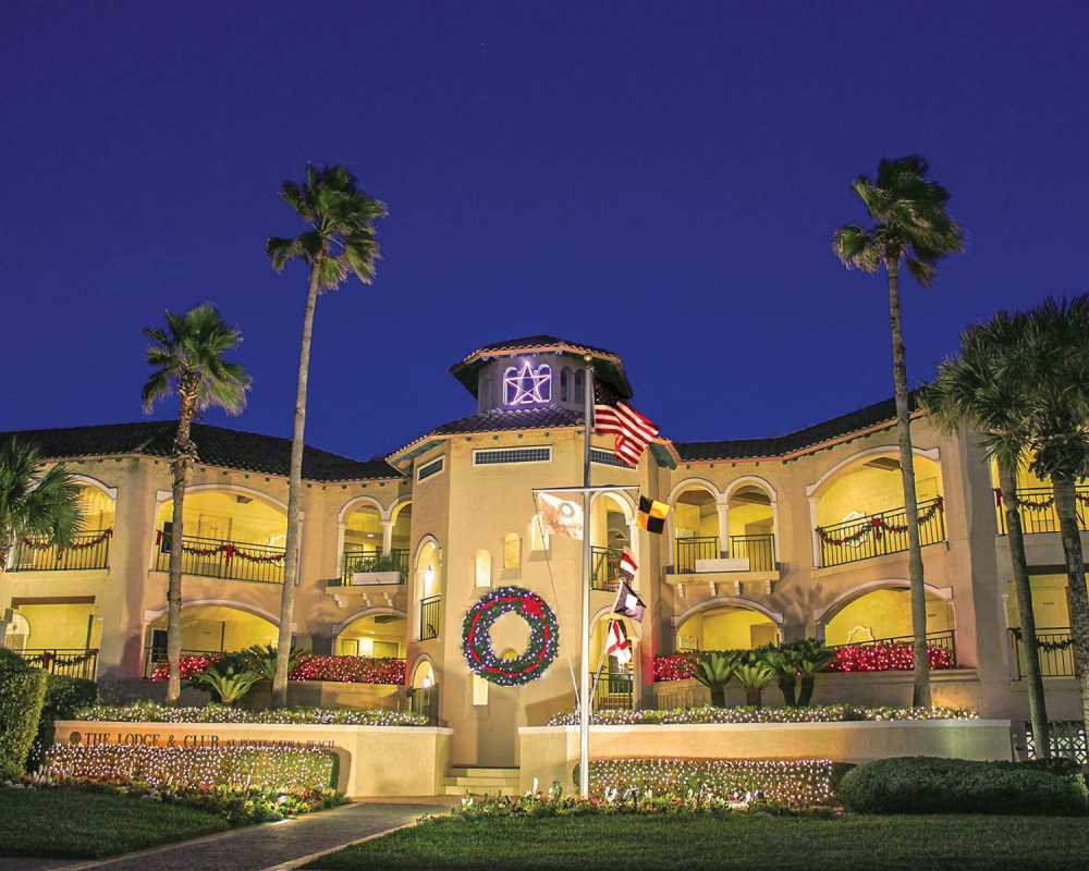 Holiday Front of Lodge