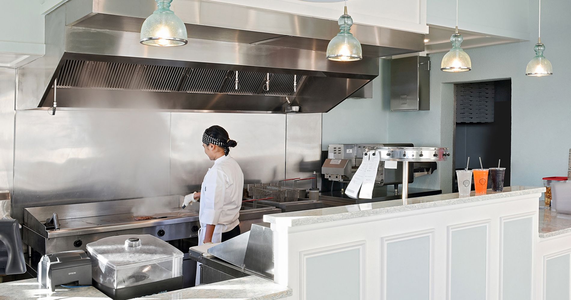 beach side snack bar kitchen