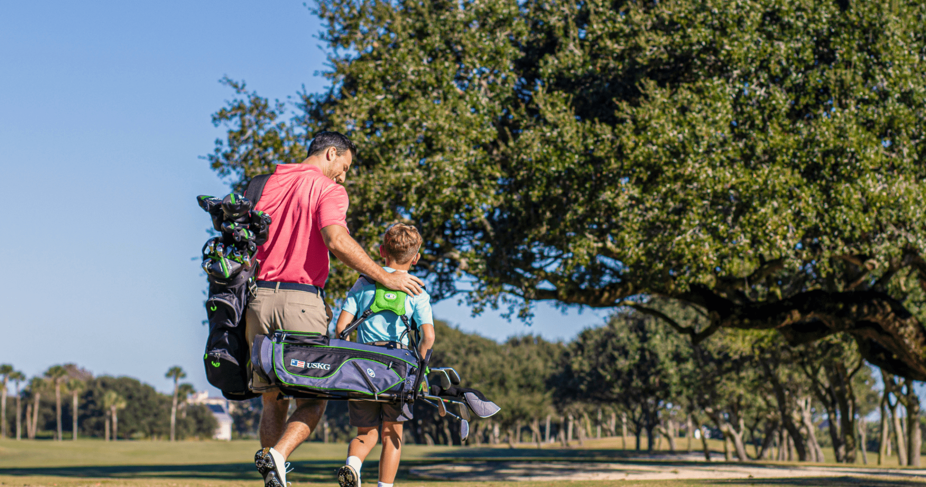 Father and Son Golf
